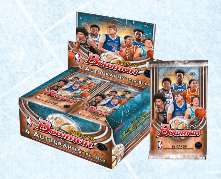 2025/26 Bowman Basketball Hobby Jumbo Box - Sealed Wax