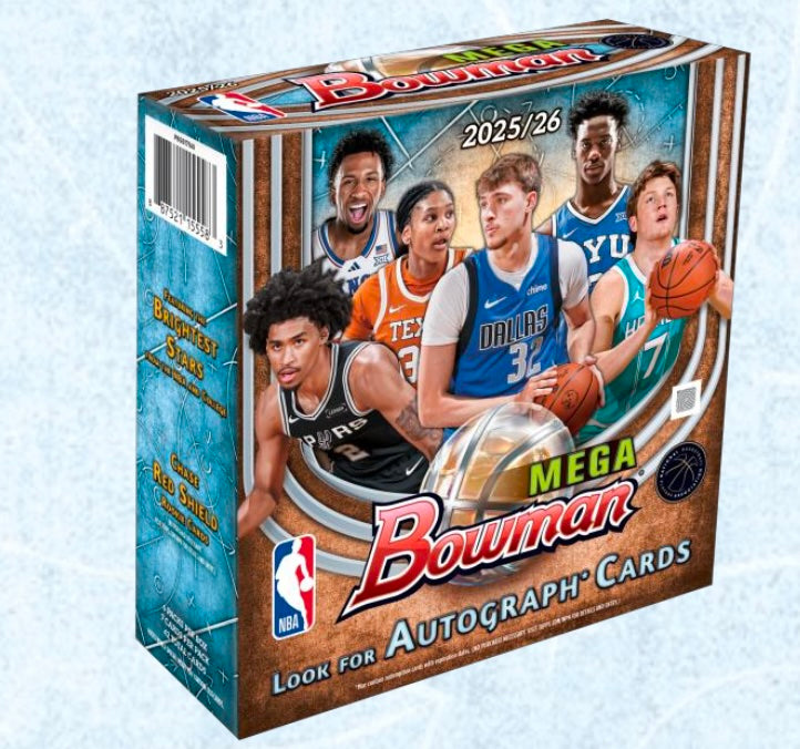 2025/26 Bowman Basketball Mega Box - Sealed Wax