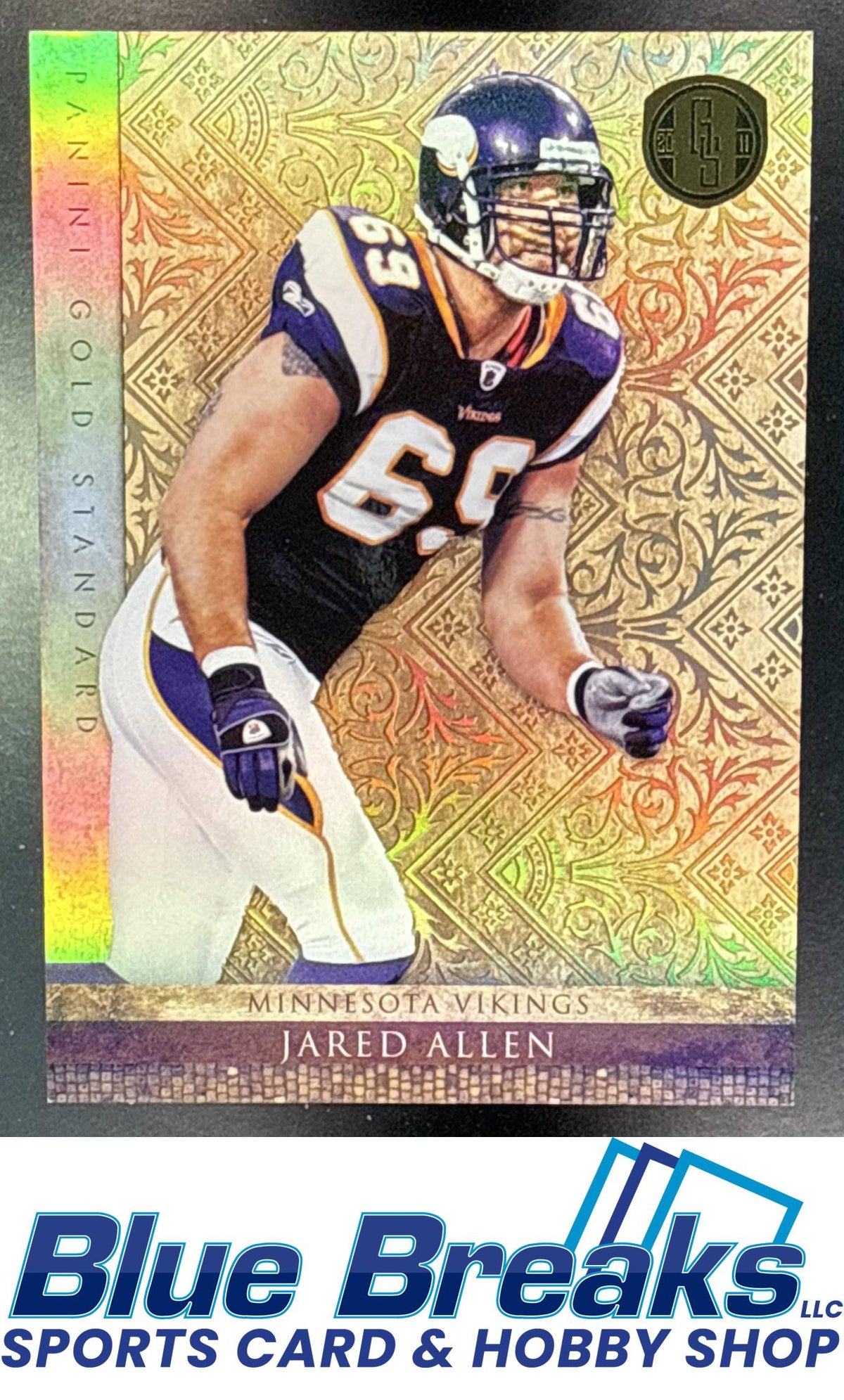 2011 Panini Gold Standard Jared Allen 013/299 #48 Minnesota Vikings