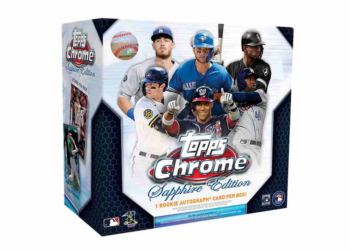 2020 Topps Chrome Baseball Sapphire Edition - Sealed Wax