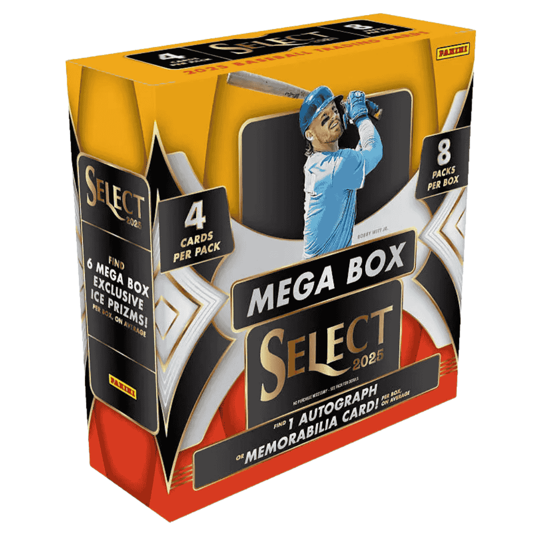2025 Panini Select Baseball Mega Box - Sealed Wax