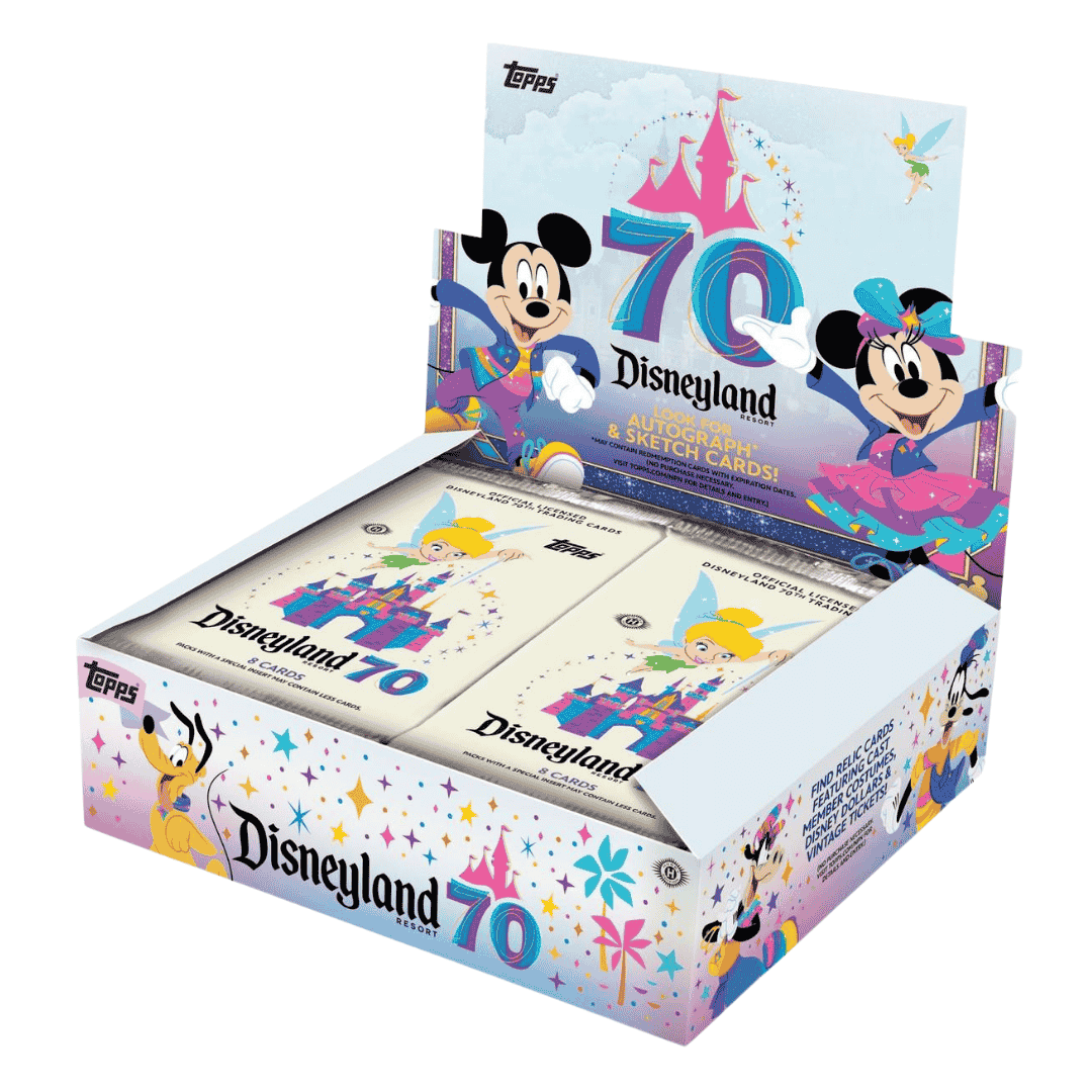 2025 Topps Disneyland 70th Anniversary Hobby Box - Sealed Wax