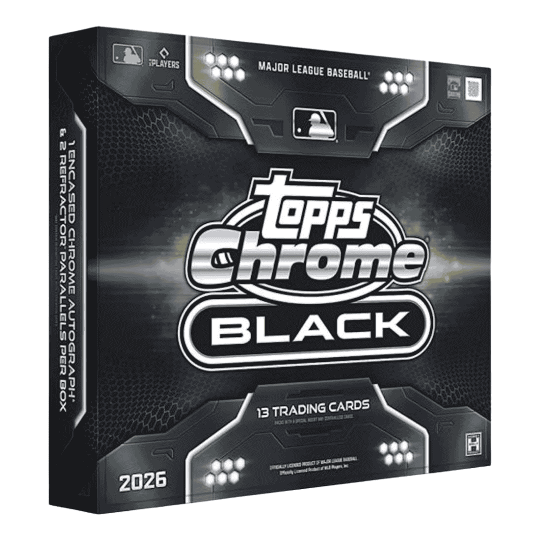 2026 Topps Chrome Black Baseball Hobby - Sealed Wax