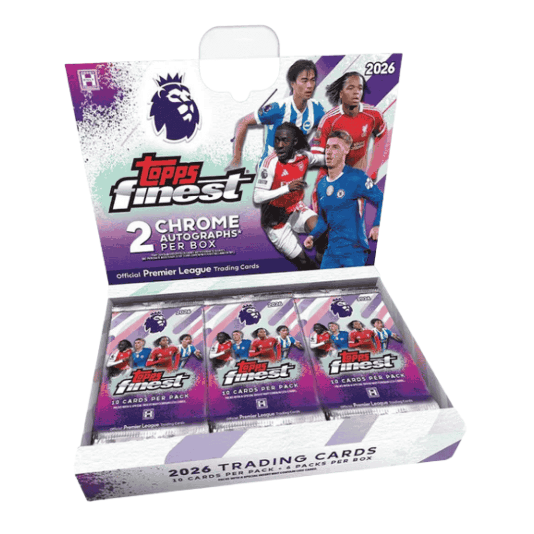 2026 Topps Finest Premier League Soccer Hobby Box - Sealed Wax
