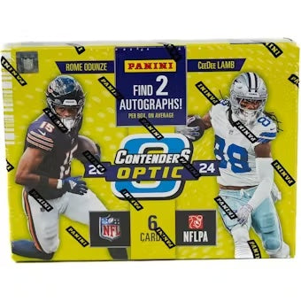 2024 Panini Contenders Optic Football Hobby Box - Sealed Wax