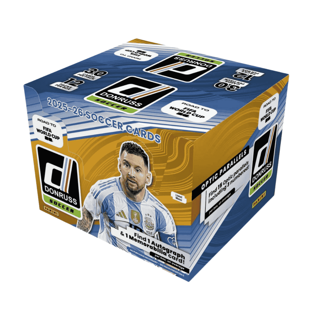 2025-26 Panini Donruss Road To FIFA World Cup 26 Soccer Hobby Box - Sealed Wax