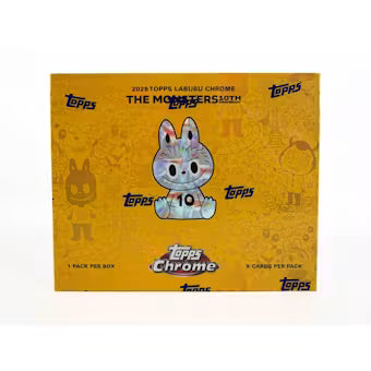 2025 Topps Labubu Chrome Box - Sealed Wax