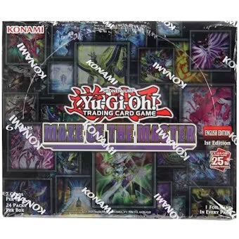 Yu-Gi-Oh Maze of the Master Booster Box - Sealed Wax
