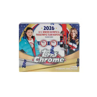 2026 Topps Chrome U.S. Olympics Hobby Box (Presell)