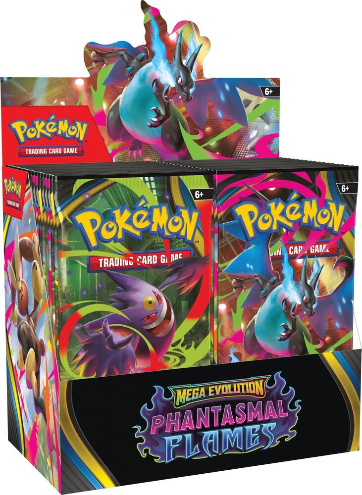 Pokemon - Phantasmal Flames Booster Box - ME02: Phantasmal Flames (PFL) - Sealed Wax