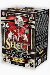 2021 Panini Select Football 6-Pack Blaster Box