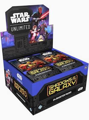 Star Wars Unlimited: Shadows of the Galaxy Booster Box - Sealed Wax