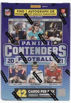 2021 Panini Contenders Football 6-Pack Blaster Box