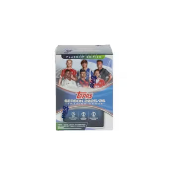 2025/26 Topps UEFA Club Competitions Soccer 7-Pack Blaster Box - Sealed Wax