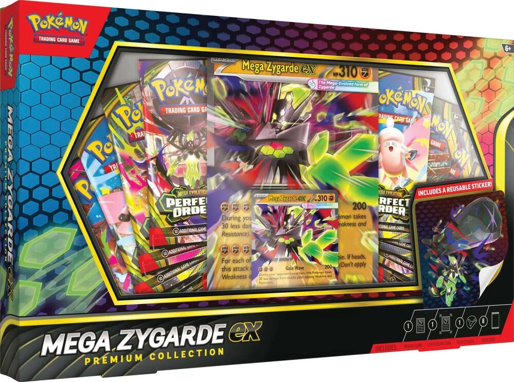 Pokémon - Mega Zygarde ex Premium Collection - Miscellaneous Cards & Products (MCAP) - Sealed Wax