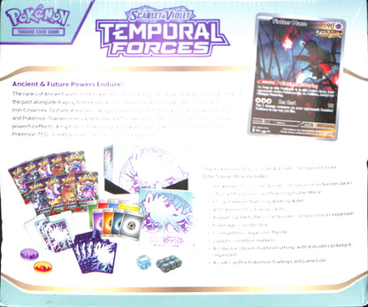 Pokemon Trading Card Game: Scarlet and Violet Temporal Forces Elite Trainer Box