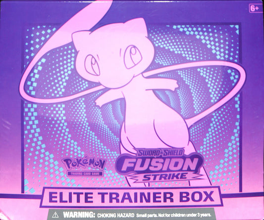 Fusion Strike Elite Trainer Box - SWSH08: Fusion Strike - Sealed Wax - Pokemon