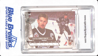 1993-94 Fleer Ultra - Wayne Gretzky - IP Autograph - # 114 - Ice Hockey - Los Angeles Kings