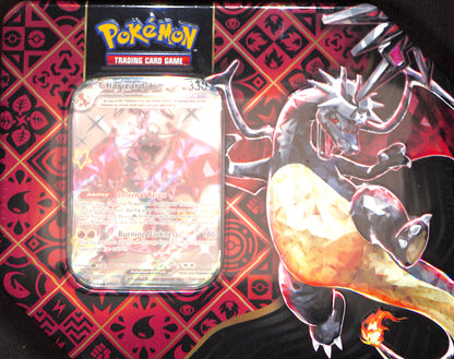 Paldean Fates Tin [Charizard ex] - SV: Paldean Fates - Sealed Wax - Pokemon