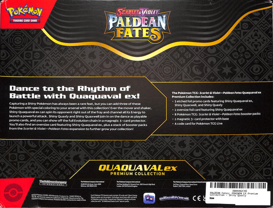 Paldean Fates Premium Collection [Quaquaval ex] - SV: Paldean Fates