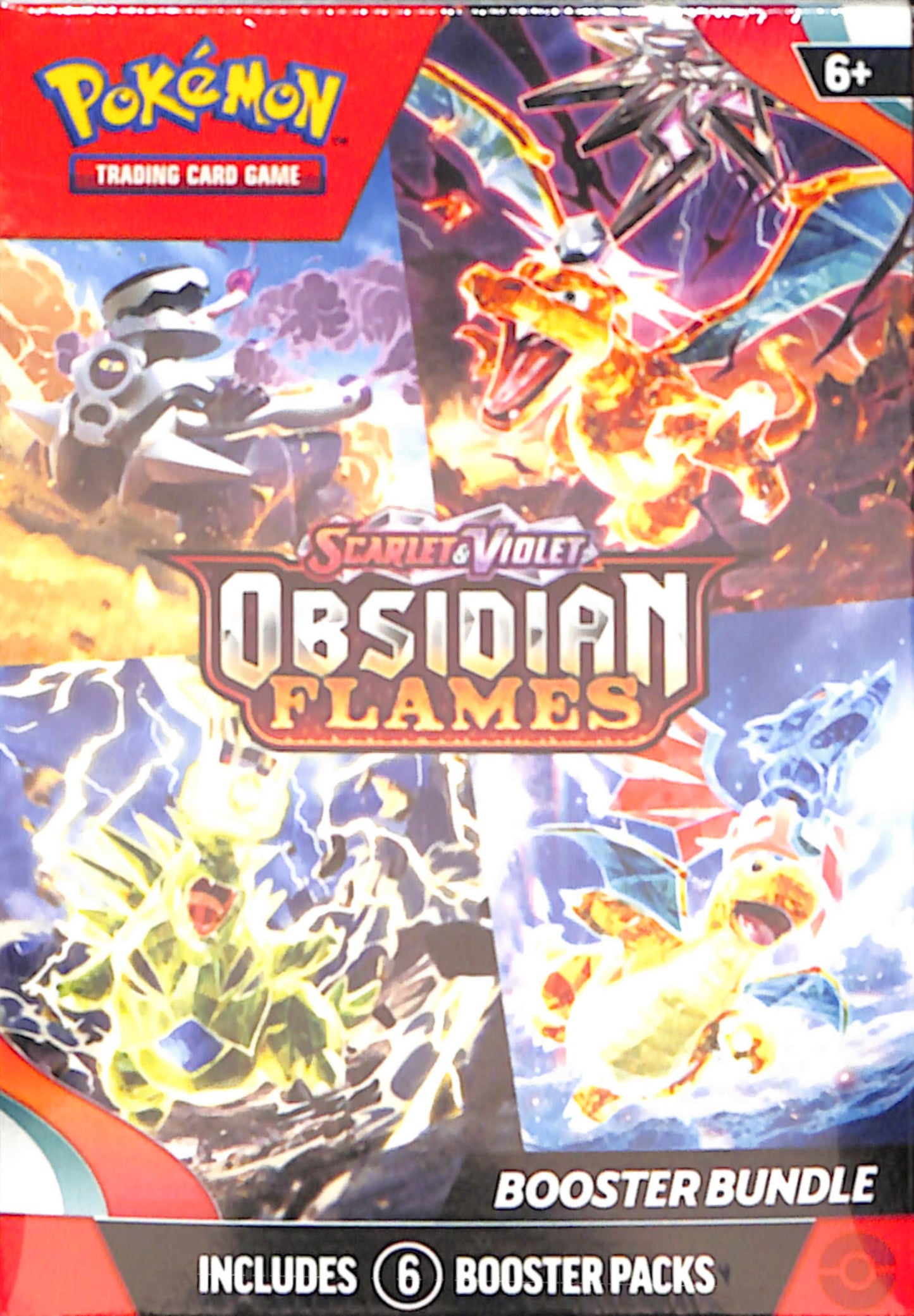 Obsidian Flames Booster Bundle - SV03: Obsidian Flames - Sealed Wax - Pokemon