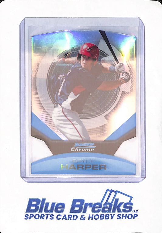 2011 Bowman Chrome - Bryce Harper - Baseball - Washington Nationals - Die Cut - # 1