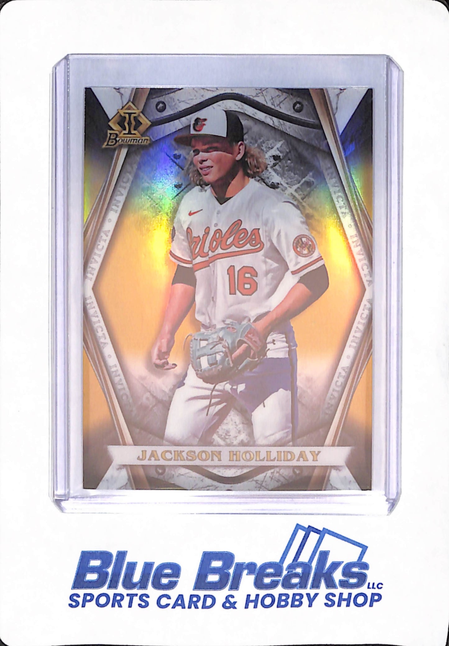 2022 Bowman - Jackson Holiday - Baseball - Baltimore Orioles - Invicta - 41/50