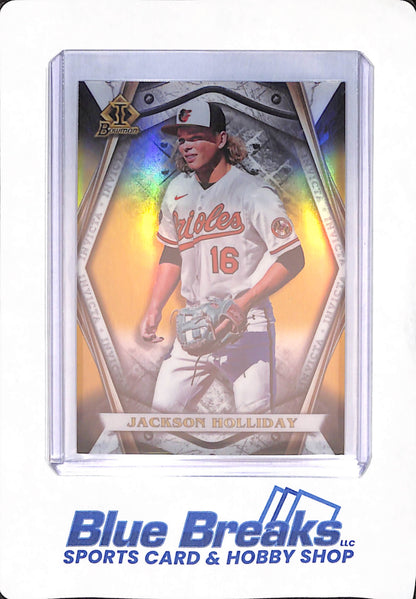2022 Bowman - Jackson Holiday - Baseball - Baltimore Orioles - Invicta - 41/50