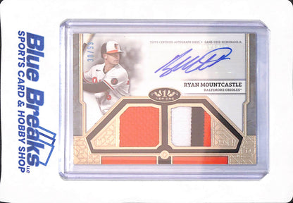 2024 Topps Tired One - Ryan Mountcastle - Baltimore Orioles - Baseball - Dual Relic - 30/99 - Autographed