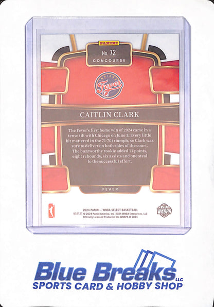 2024 WNBA Select - Caitlin Clark - Basketball - Indiana Fever - # 72 - Rookie