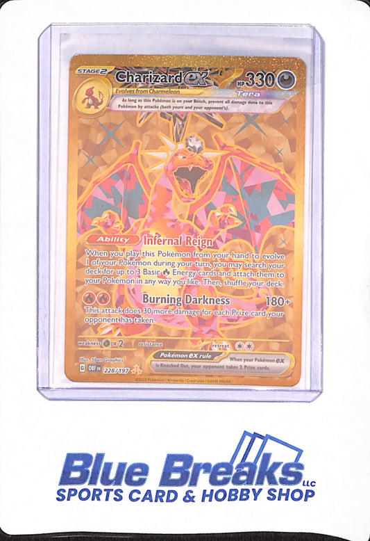 Charizard ex 228/197 Sv03: Obsidian Flames Holo - Pokemon