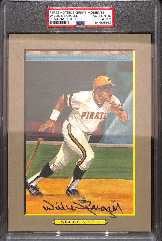 Perez-Steele Great Moments - Willie Stargell - PSA/DNA Certified - Authentic Auto - 2231/5000 - Boston Red Sox - Baseball - #38