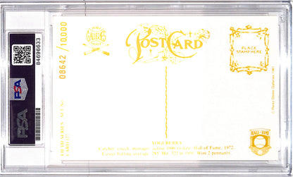 Perez-Steele HOF - Yogi Berra - PSA/DNA Certified - Auto Grade 10 - 08642/10000 - New York Yankees - Baseball - #127
