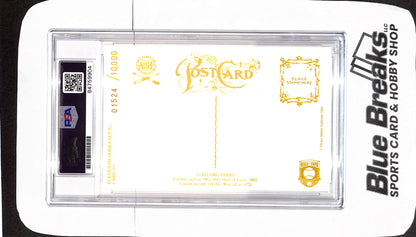 Perez-Steele HOF - Gaylord Perry - PSA/DNA Certified - Authentic Auto - San Fransisco Giants - Baseball - 01524/10000 - #210
