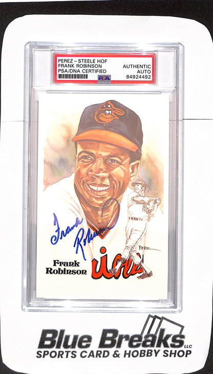 Perez-Steele HOF - Frank Robinson - PSA/DNA Certified  Authentic Auto - Baltimore Orioles - Baseball - 09436/10000 - #180
