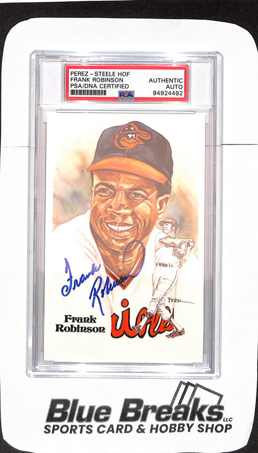 Perez-Steele HOF - Frank Robinson - PSA/DNA Certified  Authentic Auto - Baltimore Orioles - Baseball - 09436/10000 - #180