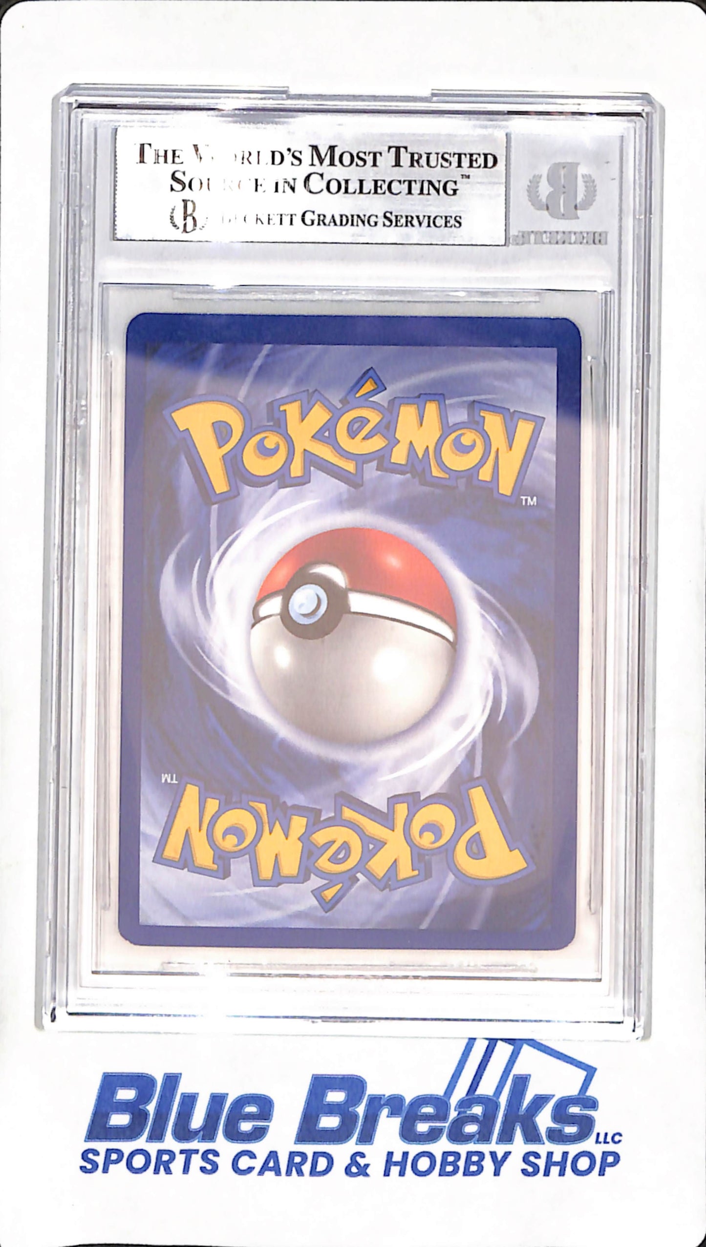 2002 Pokemon - Neo Destiny Unlimited Light Dragonite - Holo Rare - Beckett 8.5 - 14/105