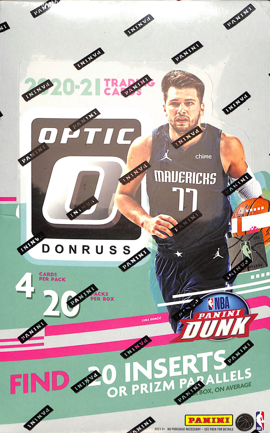 2020/21 Panini Donruss Optic Basketball Retail 20-Pack