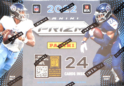 2022 Panini Prizm Football 6-Pack Blaster Box (Red, White, & Blue Prizms!) - Sealed Wax
