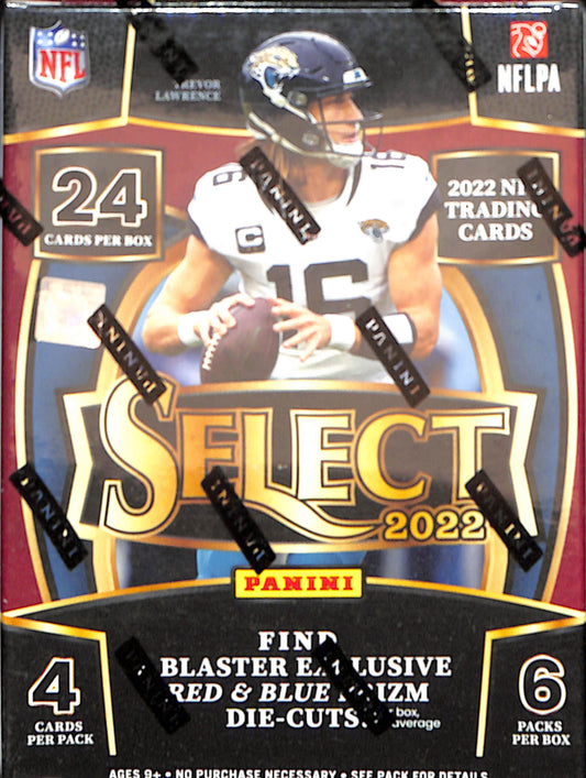 2022 Panini Select Football Blaster Box - Sealed Wax