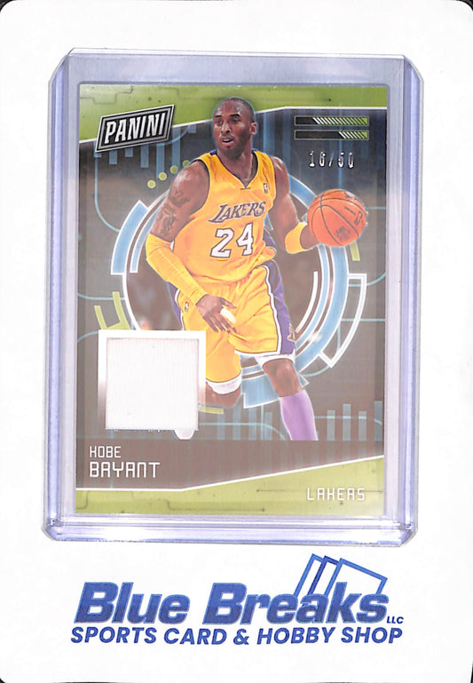 2023 Panini Cyber Monday - Kobe Bryant - Basketball - Los Angeles Lakers - Relic - 16/50 - #KB