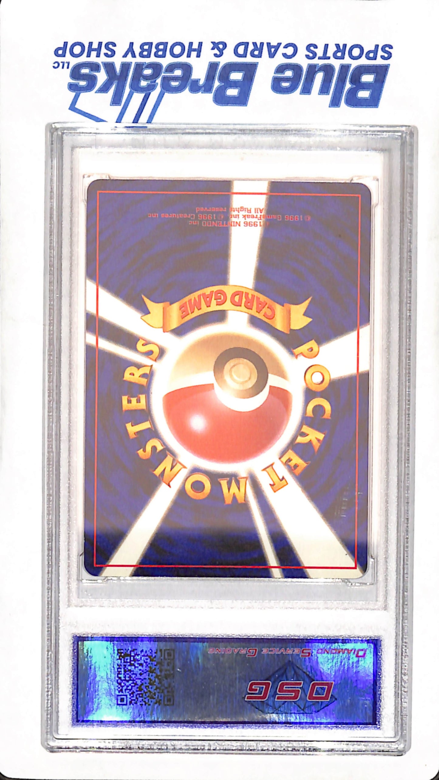 1997 Japanese Pocket Monsters Pokemon - Clefable -  Holo - Jungle Japan - Diamond Service Grading 8 - #36