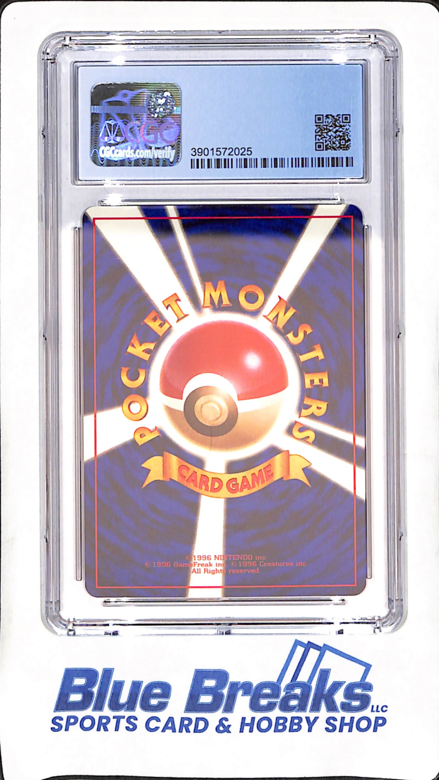 1996 Japanese Pokemon - Muk - The Mystery of Fossils - Holo - CGC 7.5 - #89