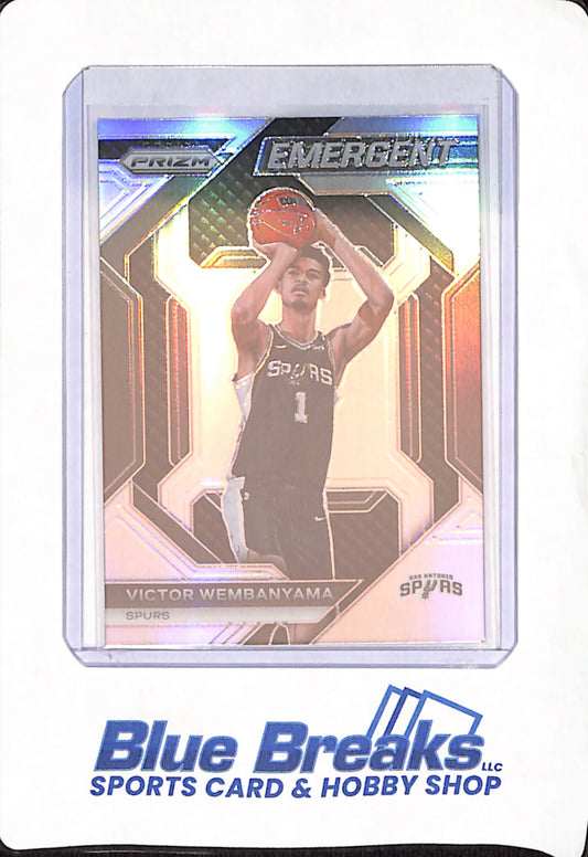2023-24 Panini Prizm - Victor Wembanyama - Basketball - San Antonio Spurs - Emergent - #12