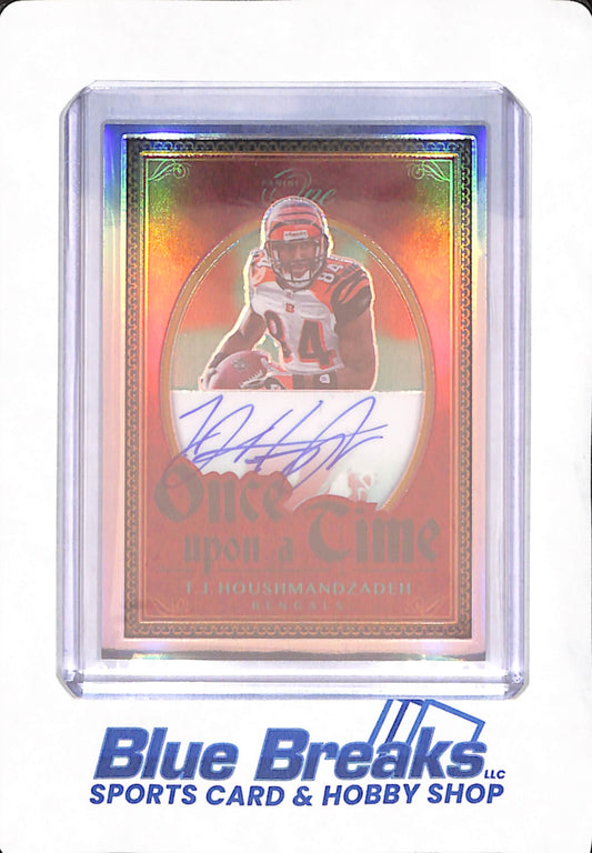 2020 Panini One - T.J. Houshmandzadeh - Football - Cincinnati Bengals - Autograph - Prizm - Once Upon A Time - 41/49 - #366