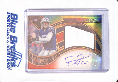 2021 Panini Select - Philip Rivers - Football - Indianapolis Colts - Autograph - Relic - Prizm - 10/15 - #JUS-PRI
