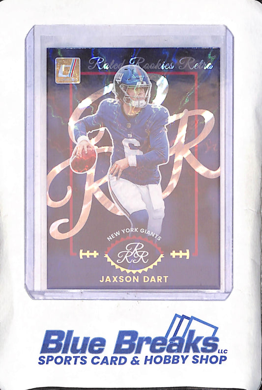 2025 Panini Donruss - Jaxson Dart - Rated Rookie Retro - New York Giants - Football - #1