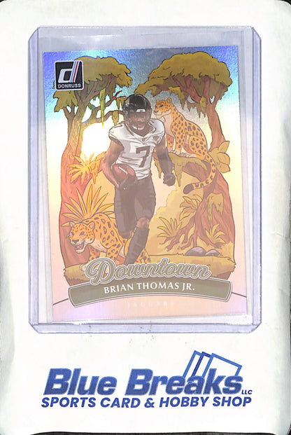 2025 Panini Donruss - Brian Thomas Jr - Downtown - Jacksonville Jaguars - Football - #2