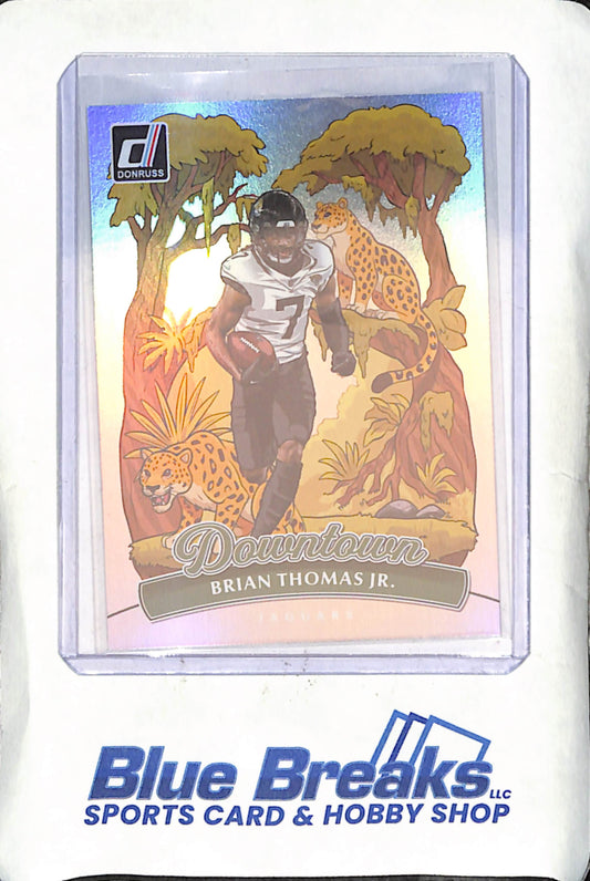 2025 Panini Donruss - Brian Thomas Jr - Downtown - Jacksonville Jaguars - Football - #2