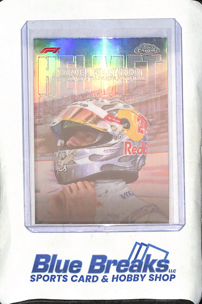 2024 Topps Chrome F1 - Daniel Ricciardo - Helmet Collection - Visa Cash App RB Formula One Team - Formula One - #HC-14